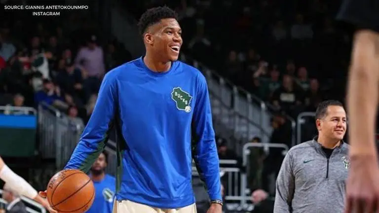 Giannis Antetokounmpo participates comically in the 'Don't Leave Me' challenge: Watch Giannis Antetokounmpo