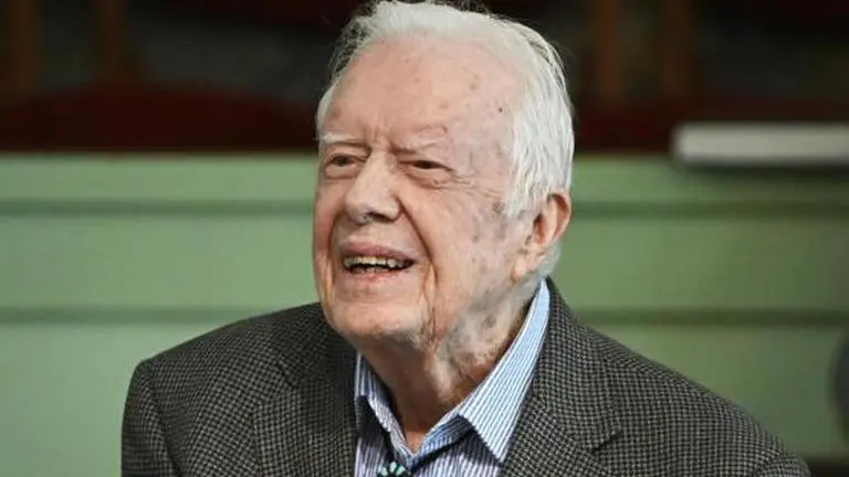 Jimmy Carter's grandson says ex-US president, wife Rosalynn are in final chapters of lives Jimmy Carter