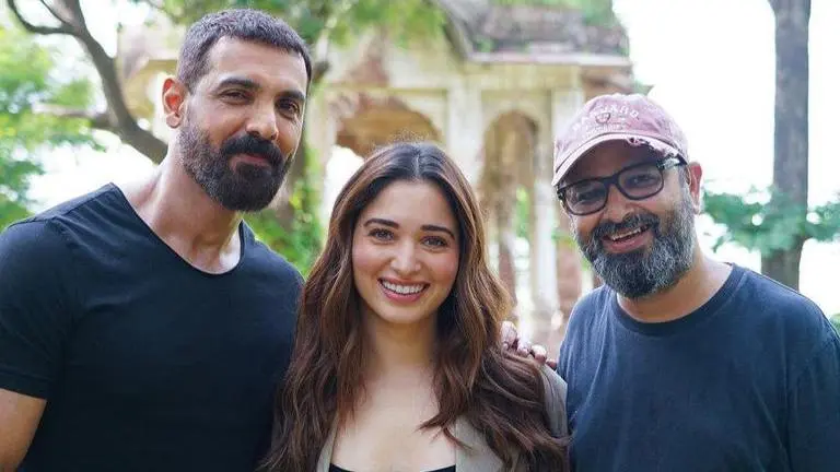 Tamannaah Bhatia joins cast of Sharvari Wagh-John Abraham starrer Vedaa, shares photos Tamannaah Bhatia joins Vedaa cast