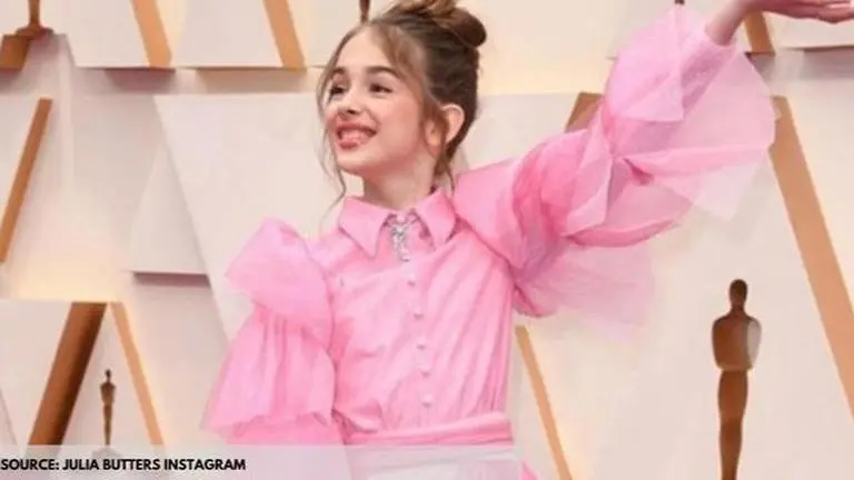 When Leonardo Dicaprio's 'OUATIH' co-star Julia Butters carried a sandwich to the Oscars leonardo dicaprio