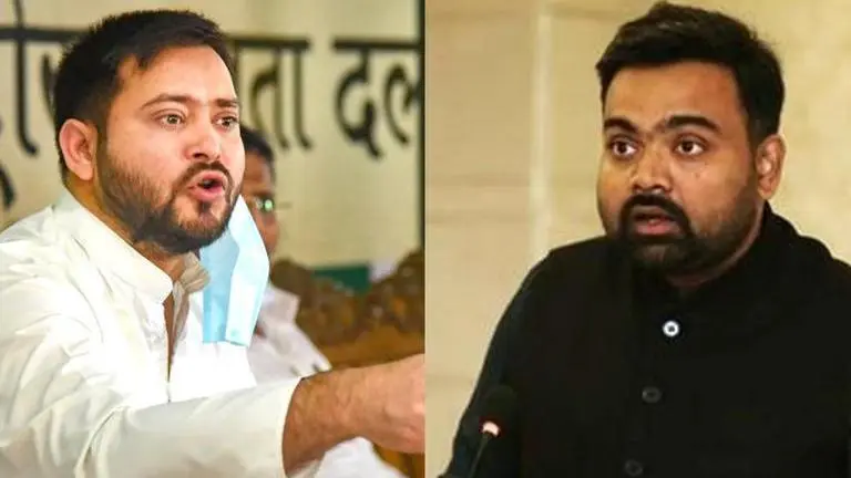 BJP seeks apology from RJD's Tejashwi Yadav for 'lumping together' animals & SC, STs Bihar