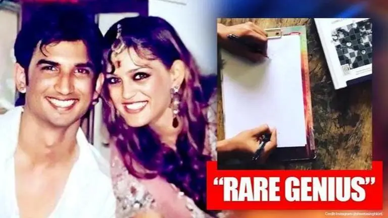 Sushant Singh Rajput's sister shares SSR's talent 'less than 1% of population' can ace