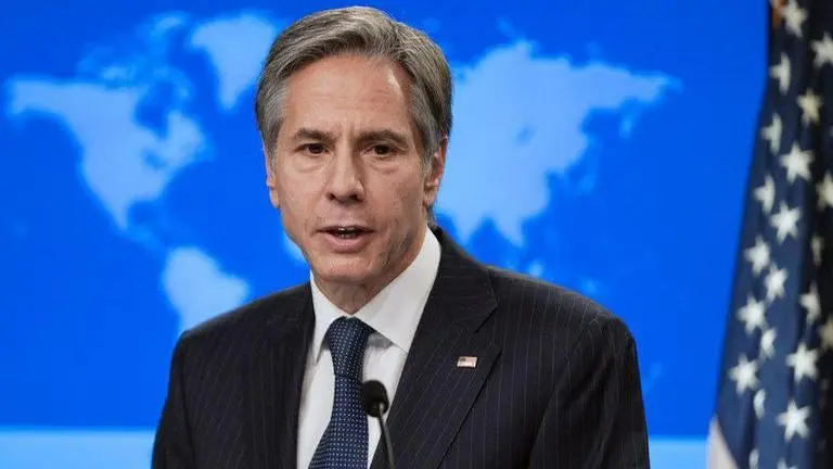 Antony Blinken welcomes new citizens to US in Philadelphia Blinken