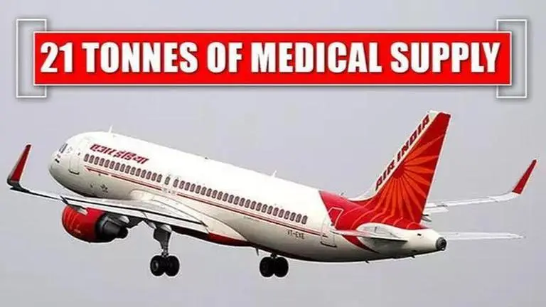 COVID-19 crisis: Air India brings 21 tonnes of critical medical supplies from China Air India