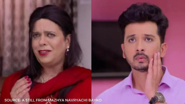 'Mazhya Navryachi Bayko' written update August 13, 2020: Gurunath insults Pinky Mazhya Navryachi Bayko written update