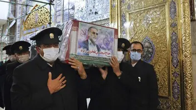 Iran begins funeral for slain military nuclear scientist