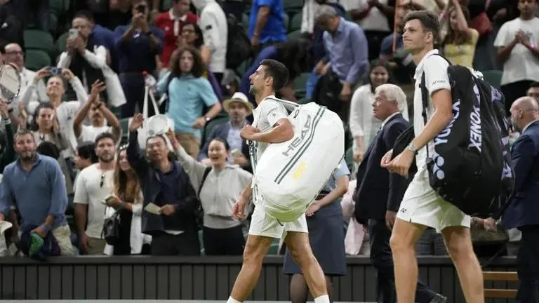 Wimbledon 2023: When will Novak Djokovic vs Hubert Hurkacz quarterfinal restart? Wimbledon 2023: When will Novak Djokovic vs Hubert Hurkacz quarterfinal restart?