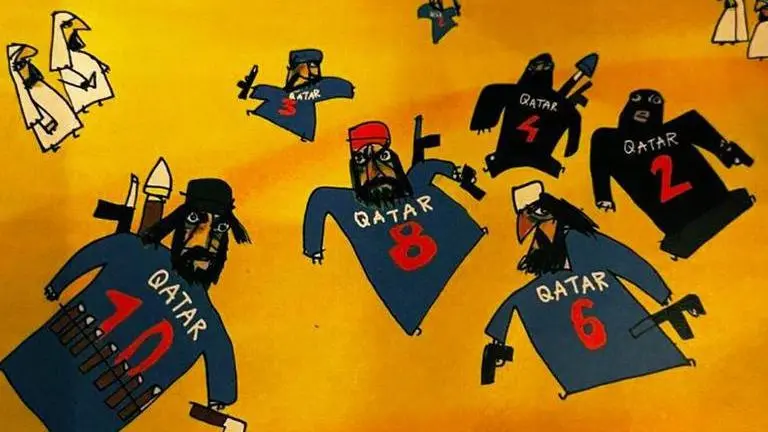 Qatar slams ‘racist and Islamophobic’ French football team cartoon dressed as 'terrorists' Qatar