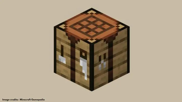 Minecraft crafting table
