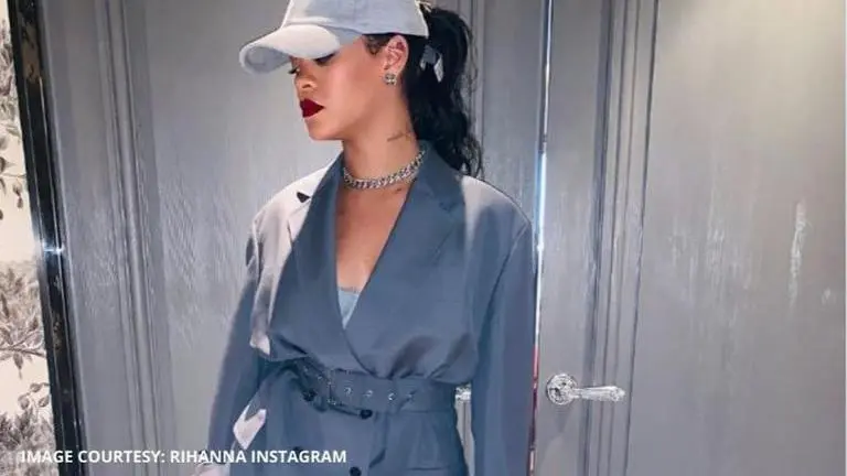 Rihanna's love for the colour grey is evident in these pictures, take a look Rihanna