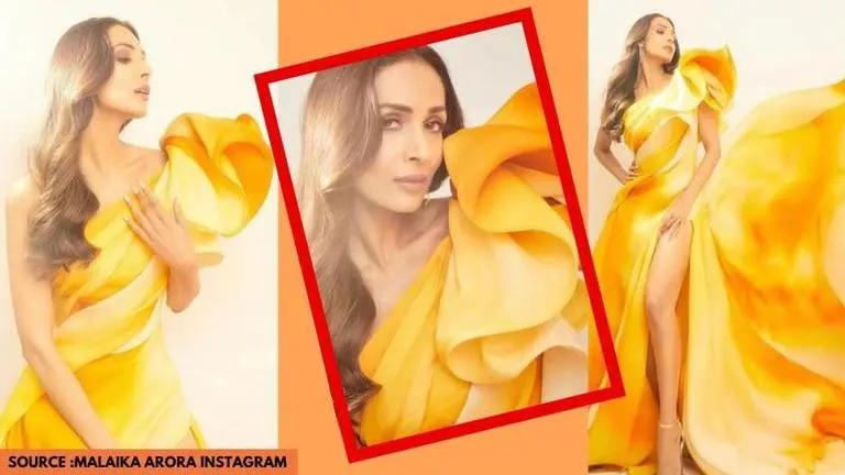 Malaika Arora looks beautiful in these stylish yellow outfits, See pics Malaika Arora