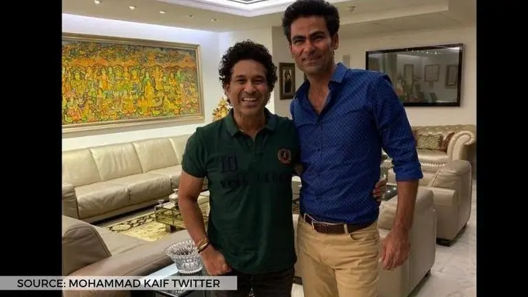 Sachin Tendulkar reveals nickname for Mohammad Kaif in birthday wish, ace fielder replies Sachin Tendulkar