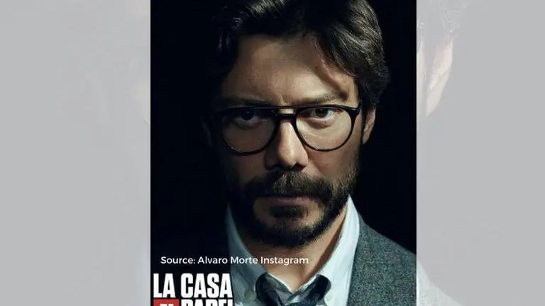 Money Heist Season 5: Alvaro Morte gives peek into new season with BTS picture Source: Alvaro Morte IG