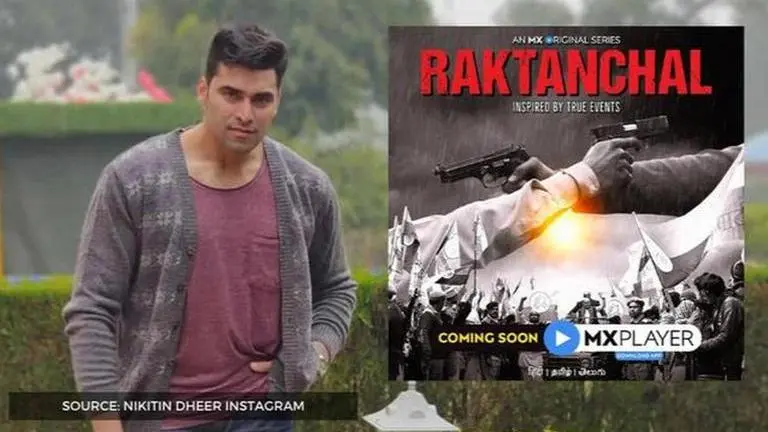Nikitin Dheer shares promo of his crime drama series 'Raktanchal',Sidharth Malhotra reacts Nikitin Dheer