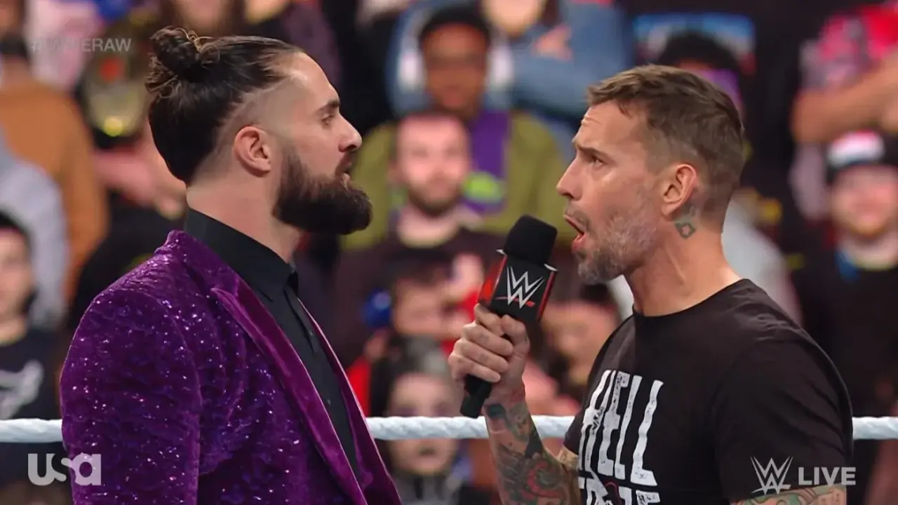 'It was like seeing a ghost': Seth Rollins offers a brutally honest reaction to CM Punk's WWE return CM Punk and Seth Rollins during WWE Raw