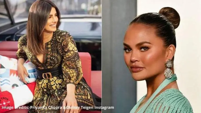 Priyanka Chopra Jonas gets a lovely gift basket from John Legend's wife Chrissy Teigen Priyanka Chopra Jonas