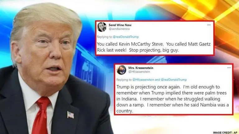 As Trump mocks Biden for calling him George, Twitter reminds him of his own goof-ups Trump mocks Biden for forgetting his name, Twitter reminds him of his goof ups