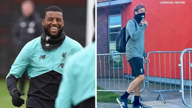 Liverpool boss Jurgen Klopp back in training, Wijnaldum describes different feeling Liverpool