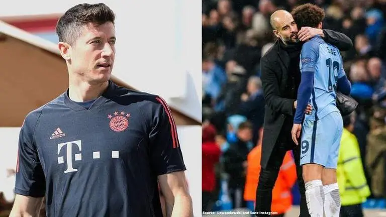 Robert Lewandowski believes Leroy Sane will be a great addition to Bayern Munich's ranks Robert Lewandowski