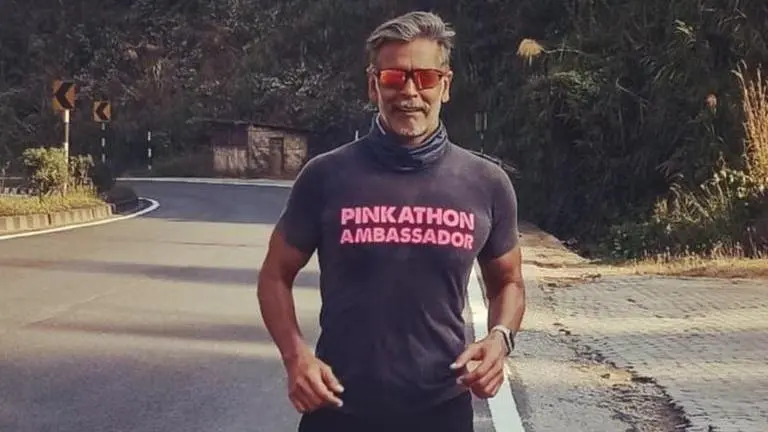 Milind Soman posts epic throwback picture on Insta with cryptic message, fans react Milind Soman