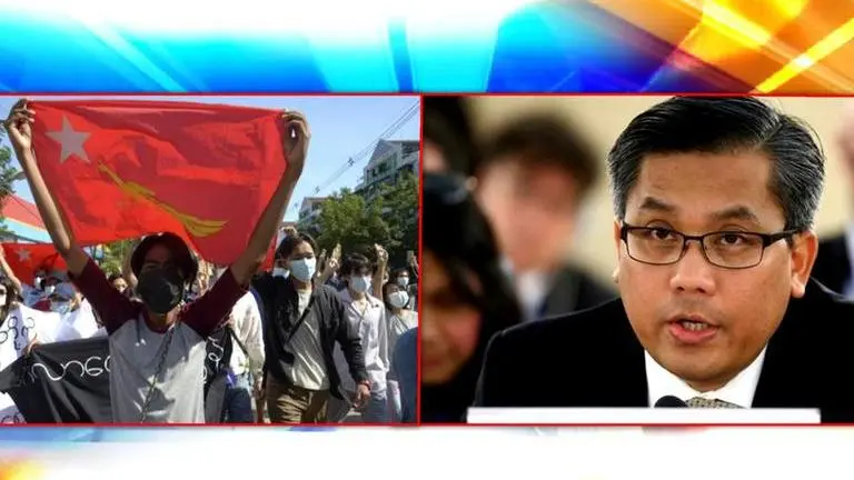 Myanmar UN envoy asks international community to cut Tatmadaw's finance flows Myanmar