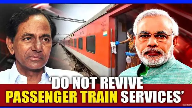Telangana CM urges PM Modi not to resume train services as COVID cases in state reach 1275