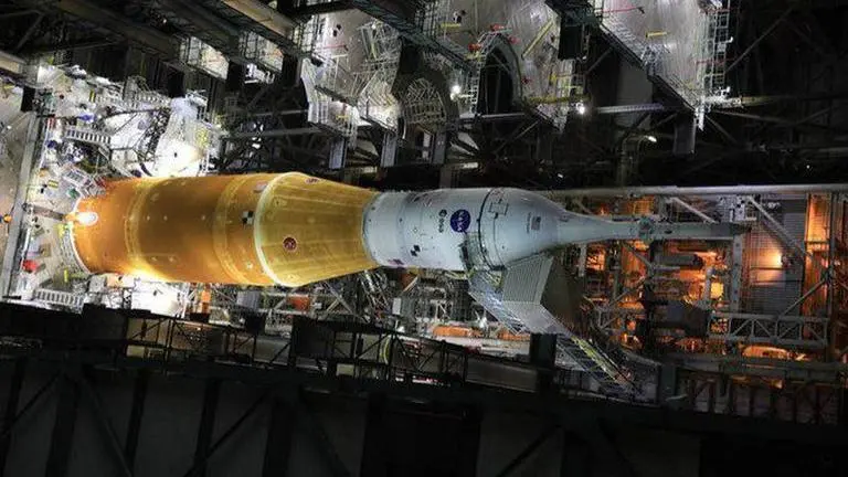 NASA's brand new SLS rocket ready for March 18 roll out on launch pad; watch live here NASA