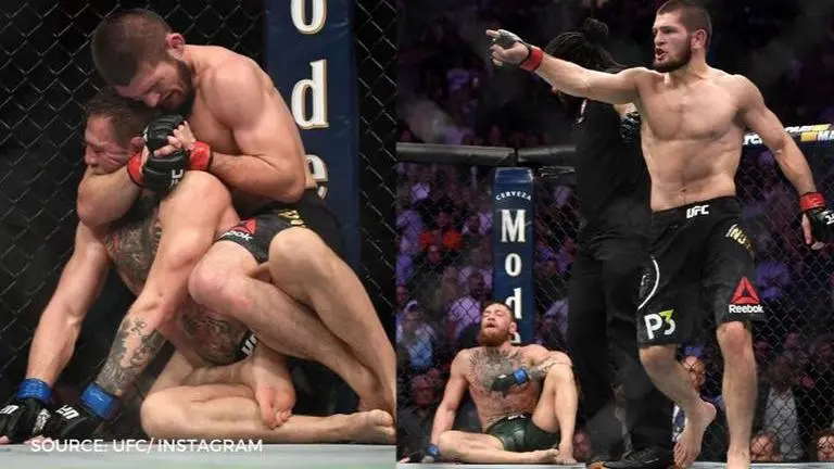 Khabib Nurmagomedov relives iconic showdown vs Conor McGregor, labels it “Smash Day” Khabib Nurmagomedov vs Conor McGregor