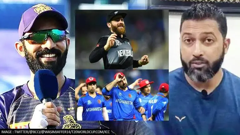 Wasim Jaffer, Dinesh Karthik's tweets leave fans in splits ahead of NZ vs AFG T20 WC clash Wasim Jaffer