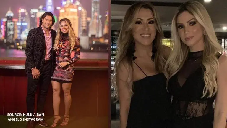Hulk's ex-wife Iran Angelo lashes out five months after Brazilian star marries her niece hulk