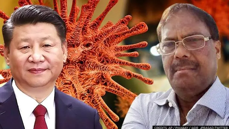 'China created COVID-19 bioweapon to cause destruction worldwide': Ex-DGHS seeks NIA probe China