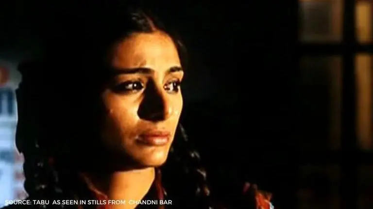 Tabu's most unforgettable scenes from the film 'Chandni Bar' Tabu