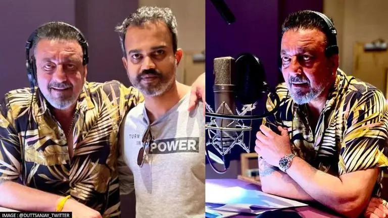 'KGF Chapter 2': Sanjay Dutt concludes dubbing sessions; says 'Adheera is back in action' KGF Chapter 2, Sanjay Dutt