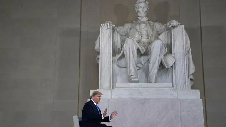 Trump pushes economy reopening, says virus could kill 100K