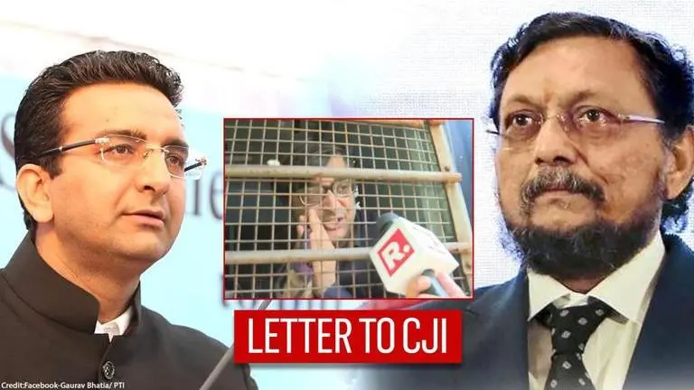 Sr Adv Gaurav Bhatia writes to CJI; seeks suo-moto SC cognisance of Arnab Goswami's case Arnab Goswami
