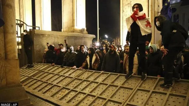 Georgian protest