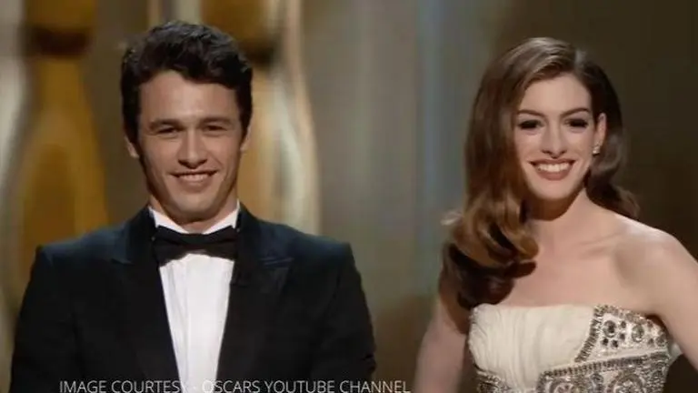 James Franco and Anne's hosting was like an 'uncomfortable blind date', say Oscar writers James Franco
