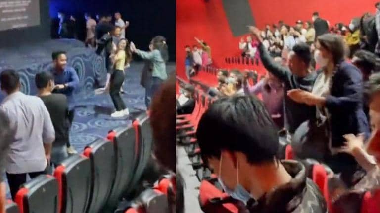RRR fans in Nepal groove to film's peppy tracks in theatres, video goes ...