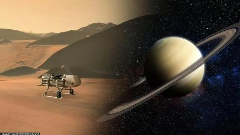 NASA Dragonfly mission Saturn Titan