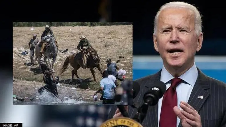 US President says 'there will be consequences' for horseback charge on migrants at border United States