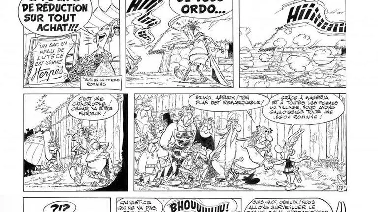Asterix creator's four original drawings sold for 400,000 euros to help Paris hospitals Asterix creator Albert Uderzo's drawings auctioned to aid Paris hospitals