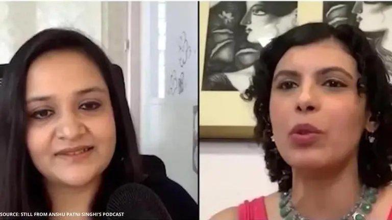 Anu Menon shares her thoughts on gender biases in comedy on Anshu Patni Singhi's podcast Anu Menon and anshu patni singhi