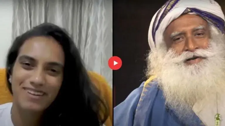 Sadhguru counsels PV Sindhu after calling her 'pride of India and Telugu people' Sadhguru