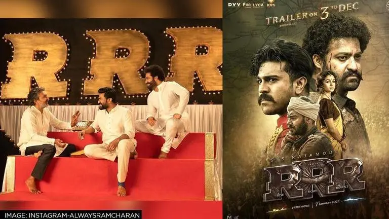'RRR': Ahead of film's release, SS Rajamouli gets candid about Ram, JR NTR's characters RRR, Jr NTR, Alia Bhatt, Ram Charan, RRR promotional event