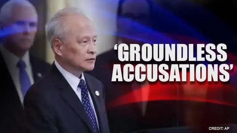 Chinese envoy takes a veiled jibe at Trump, says 'little attention to views of scientists' Chinese