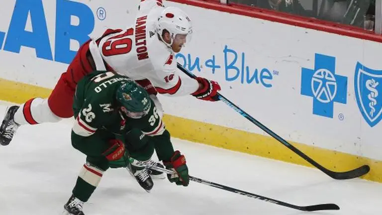 Hurricanes' Hamilton misses camp practice; status unclear