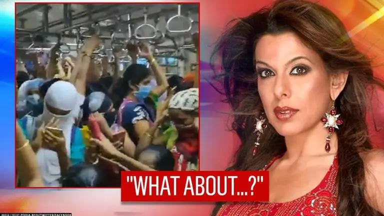 Pooja Bedi compares crowded Mumbai local trains to Goa night clubs amid pandemic Pooja Bedi