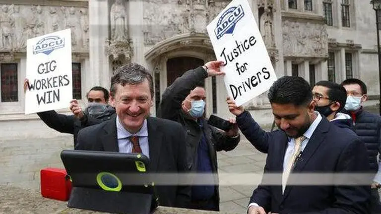 UK top court rules Uber drivers are workers UK top court rules Uber drivers are workers