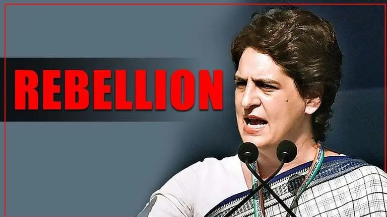 Big Congress rebellion against Priyanka Gandhi Vadra in Uttar Pradesh; 10 netas expelled Congress