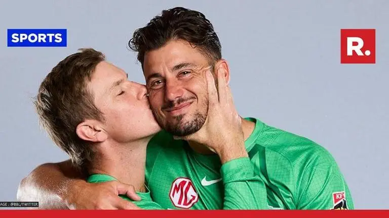 Adam Zampa and Marcus Stoinis